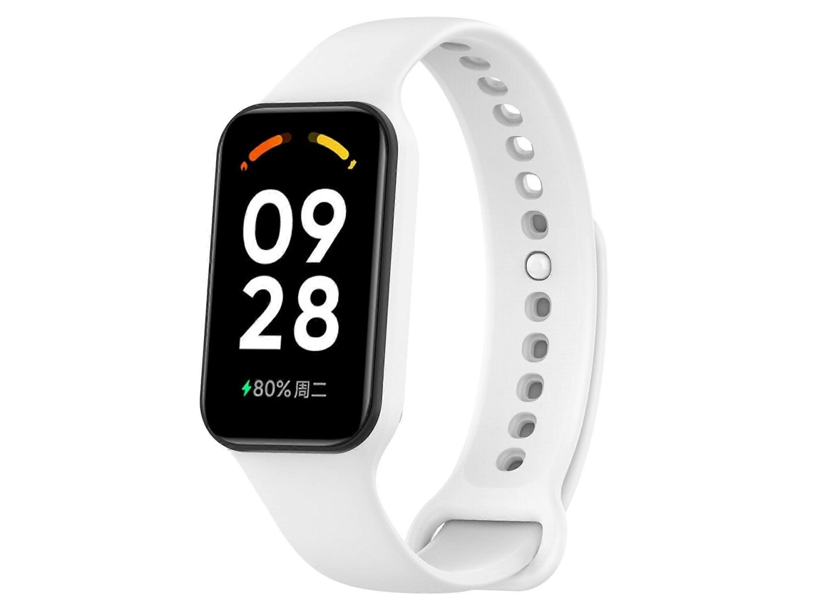 Pulseira De Silicone Integrada De Cor Sólida Para Xiaomi Mi Band 8 Ativo