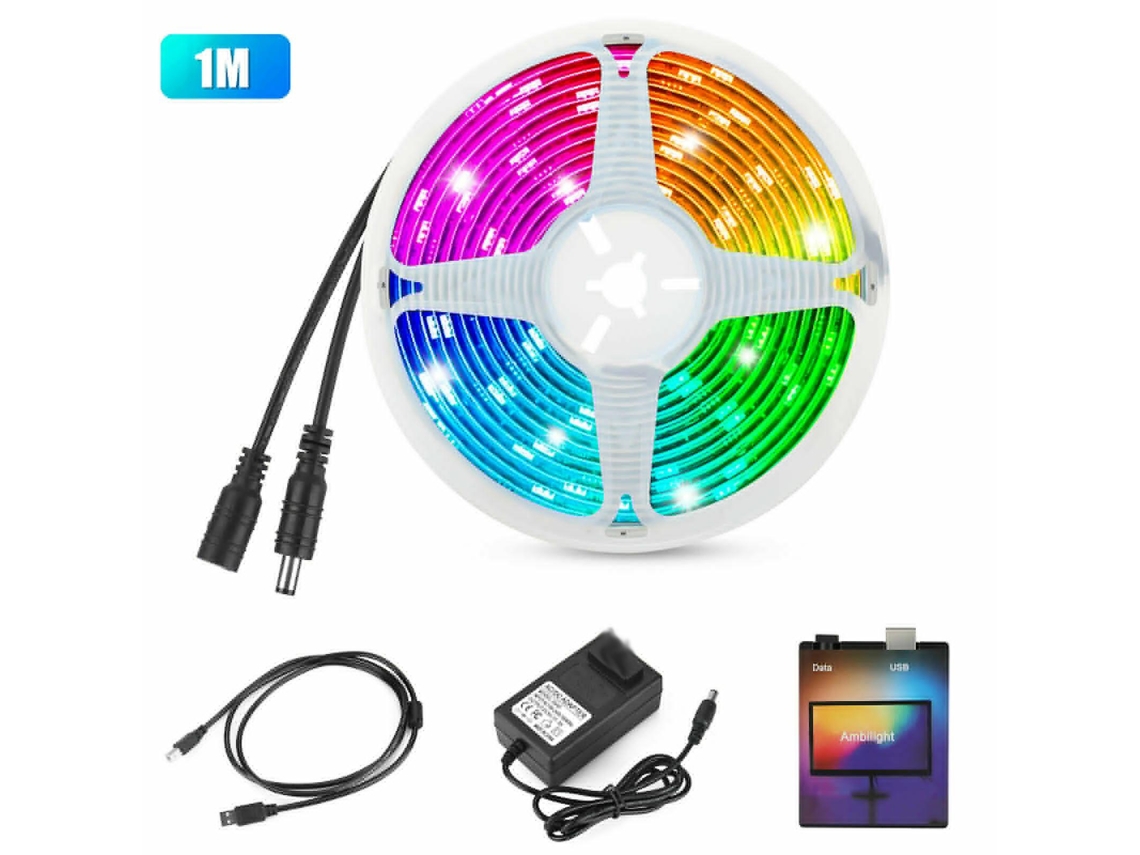 Fita de Led Usb Ambilight de 3 Metros BRILVIBERA