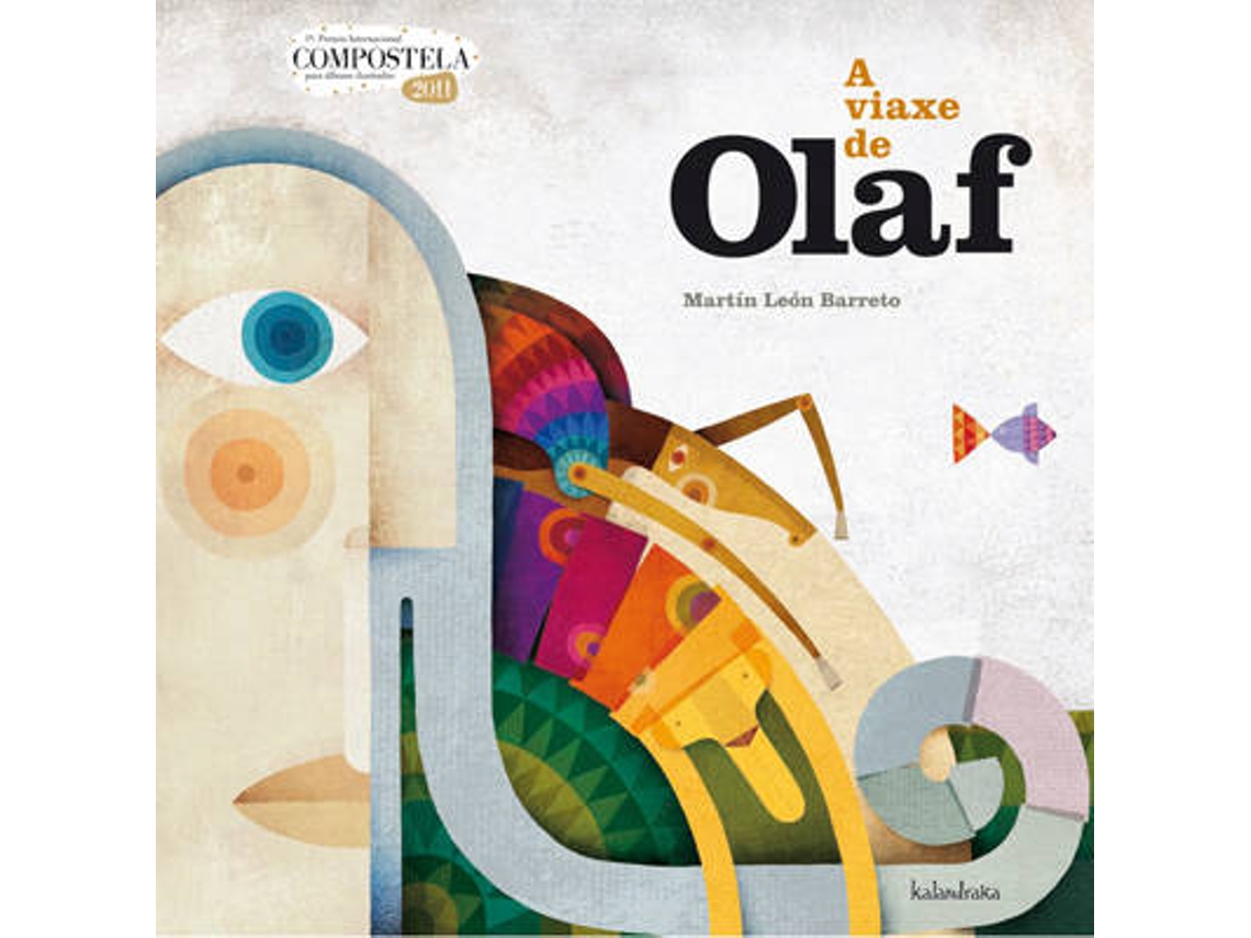 Livro A Viaxe De Olaf de Martín León Barreto