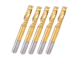 Laxiscreed Kit De Brocas De Aço Rápido Com Revestimento De Titânio Para Fresagem De Alta Velocidade, 5 Peças