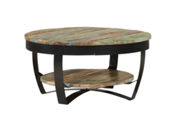Coffee Table, Coffee Tables Vidaxl Multicolor Madeira (65  X 32 Cm)