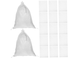 24 Peças Sacos Expedição Tissés Grands Vides Para Envio De Vêtements E Artigos Resistentes Reutilizáveis