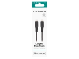 Vivanco Longlife 1.5 M Preto