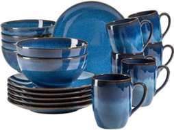 Conjunto De Pratos E Tigelas De Cerâmica Sustentável