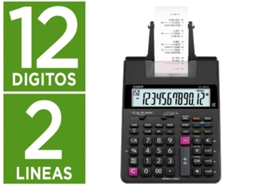 Calculadora com Impressão CASIO HR-150REC (12 dígitos)