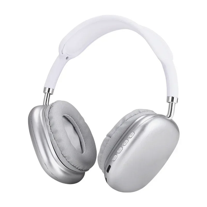 Fones de Ouvido Bluetooth Sem Fio com Microfone Estéreo MDUG (brancos)