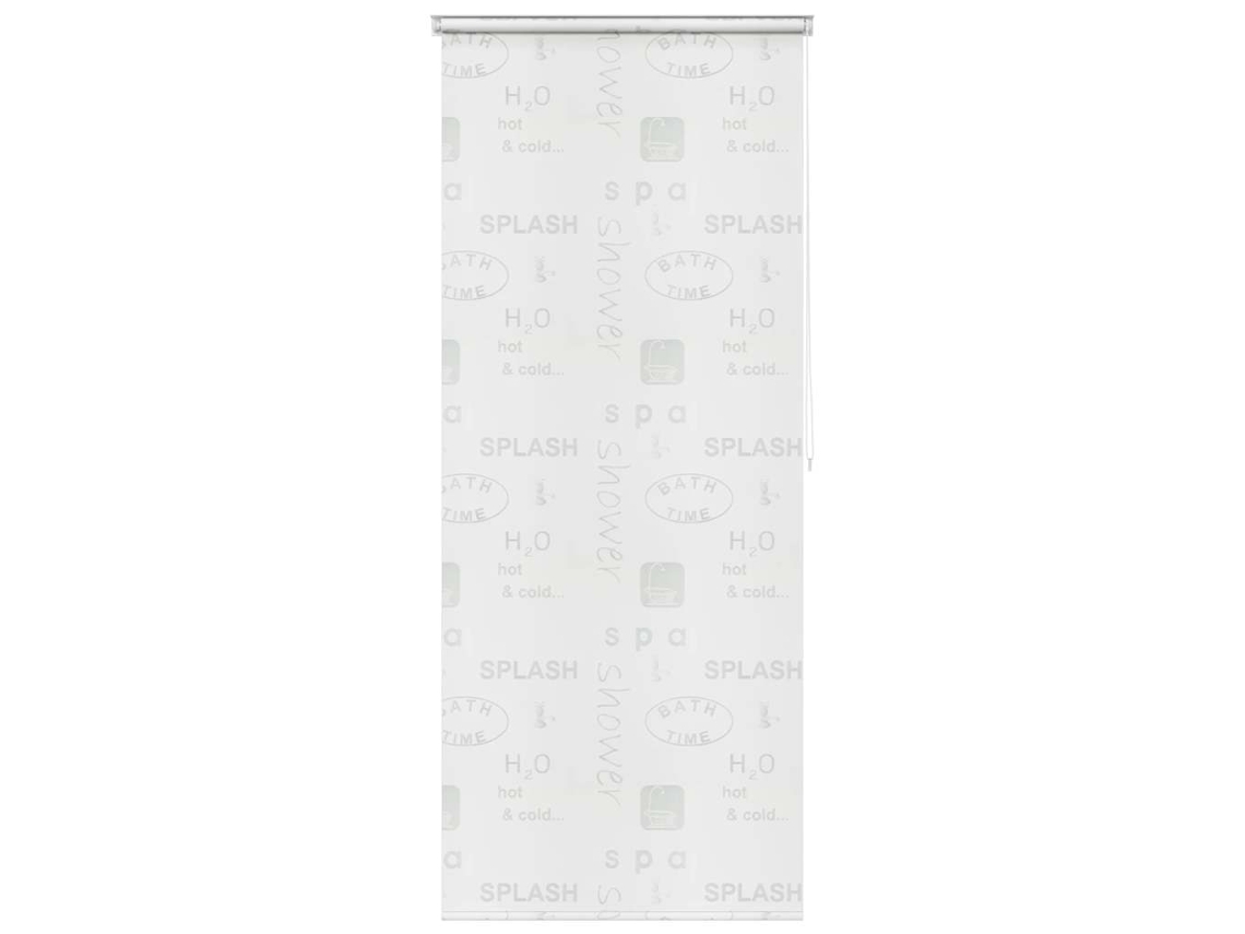 Shower Roller Blind, Shower Roller Blinds Vidaxl Cinzeto Tecido (80 X 240 Cm)