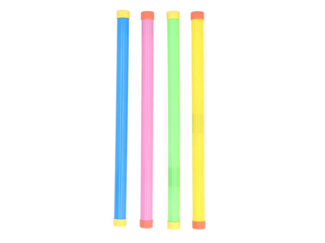 Primerox 4pcs Varinha Sonora Infantil Tubular para Festas Brincadeira Efeitos Sonoros Educativa