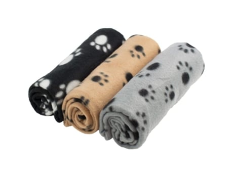 Digiflex 3 X Cães Gato de Estimação Cobertores De Lã Suave 68cm X 92cm Rnemitery