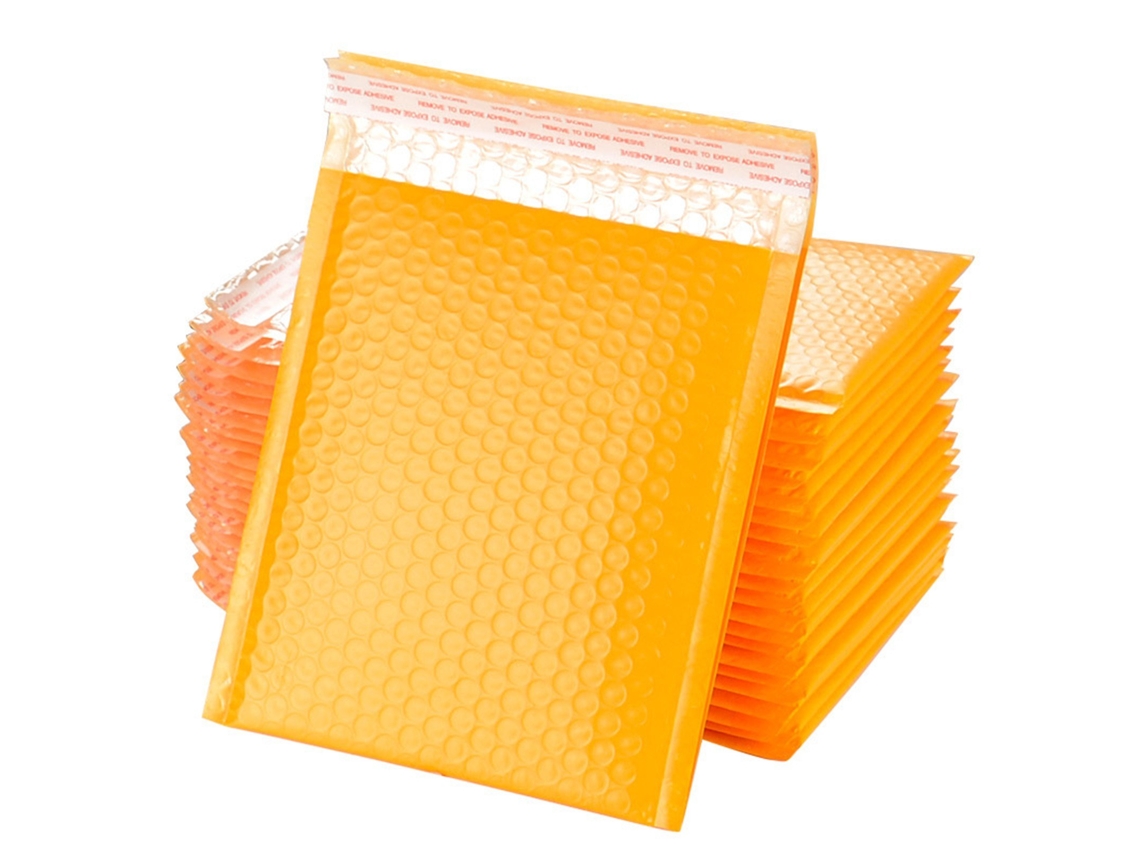 Bolha Mailers Saco de Envelope de Envio Acolchoado Polymailer Auto Seal Mailing Sacos de Presente para Entrega Revista Forrada Mailer 50 Pac 1#