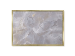 Quadro de vidro magnético com elegância discreta para o hall de entrada Espelharte (60x40 cm)