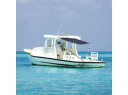 Vidaxl Conj. Extensão De Toldo Em T 174x205x (115-194) Cm Azul-marinho