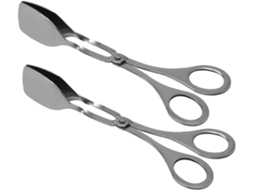 Pinças De Cozinha Toyandona Metal, 2 Peças, Para Servir Espaguete E Carne, Ideais Para Buffets E Recepções