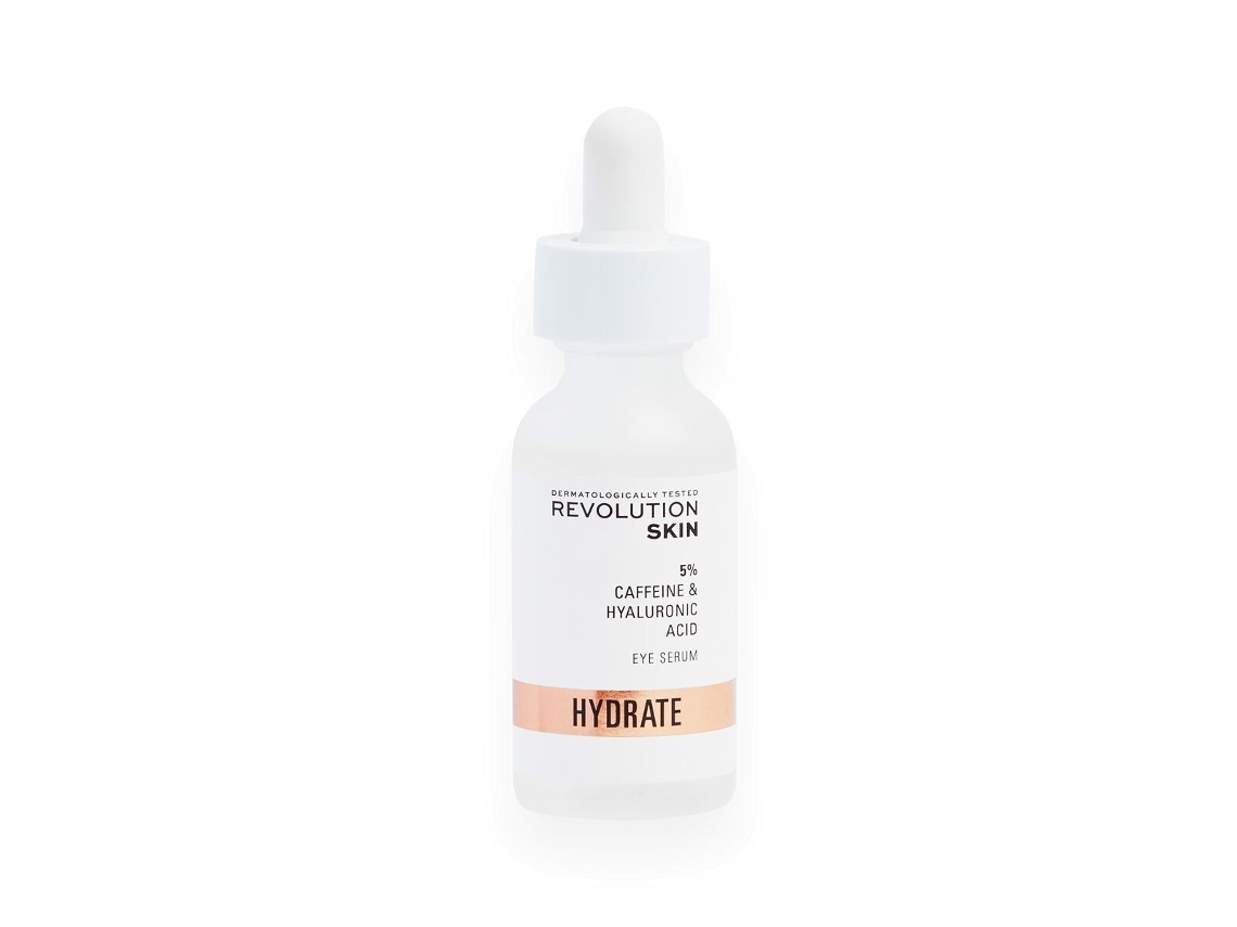 Creme para O Contorno dos Olhos Revolution Skincare Caffeine Solution Hyaluronic Acid 30 Ml Todo O Tipo de Pele