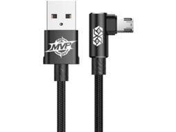 Cabo BASEUS Angled (Tipo C - 2m - Preto)