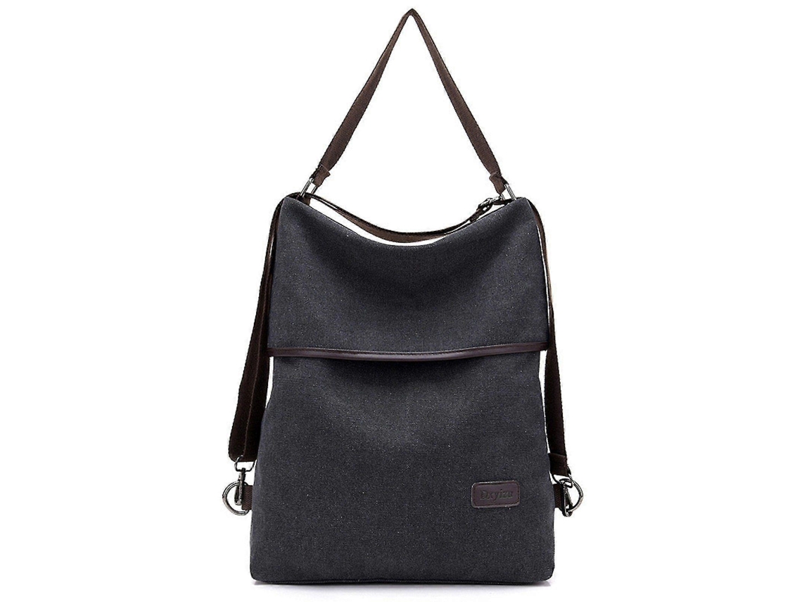 Bolsa De Lona Feminina, Bolsa De Ombro Multifuncional, Mochila De Estudante. Olysi Shop