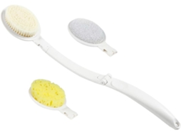 Conjunto De 1 Escova Ergonômica Com Cabo Baluue, Escova De Banho Multiuso Para Mulheres, Acessório Para Cuidados Com O