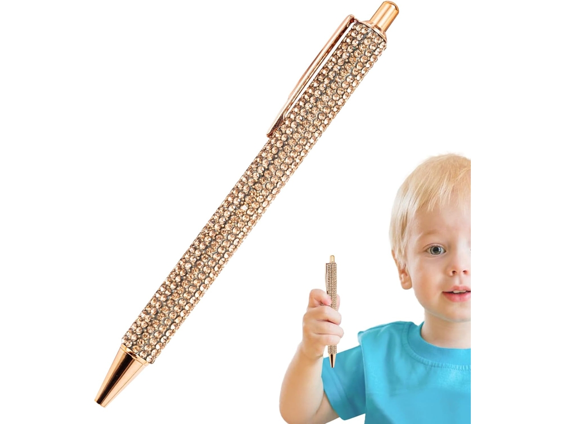 Caneta Generisch Com Strass, Esferográfica De Cristal, Ferramenta