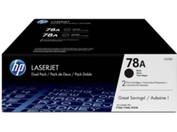 Toner HP 78A Preto Pack de 2 (CE278AD - 4200 páginas)