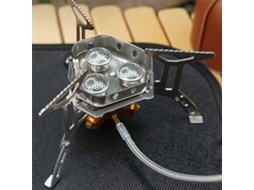Estufa de Camping Plegable 5800w 3 Queimadores
