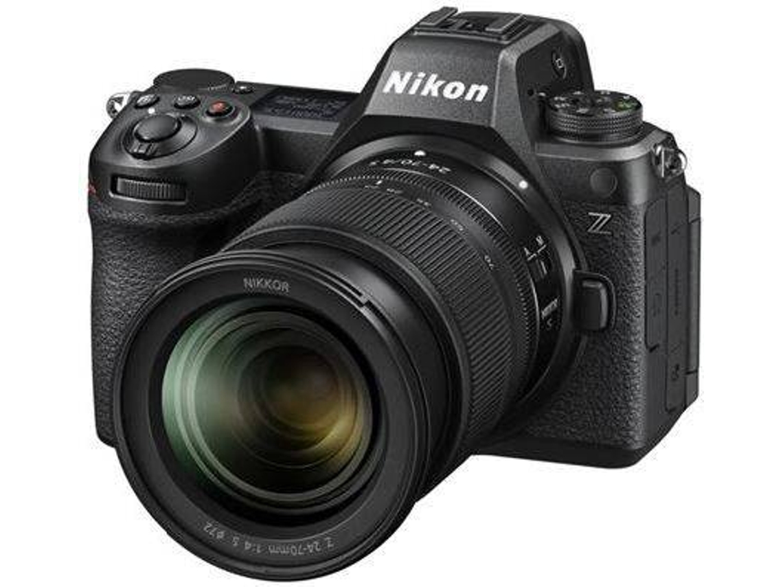Máquina Fotográfica Reflex NIKON Z6 III * 24-70 F/4 (Preto - 24.5 MP - Sensor: Nikon Z - ISO: 100-64000)