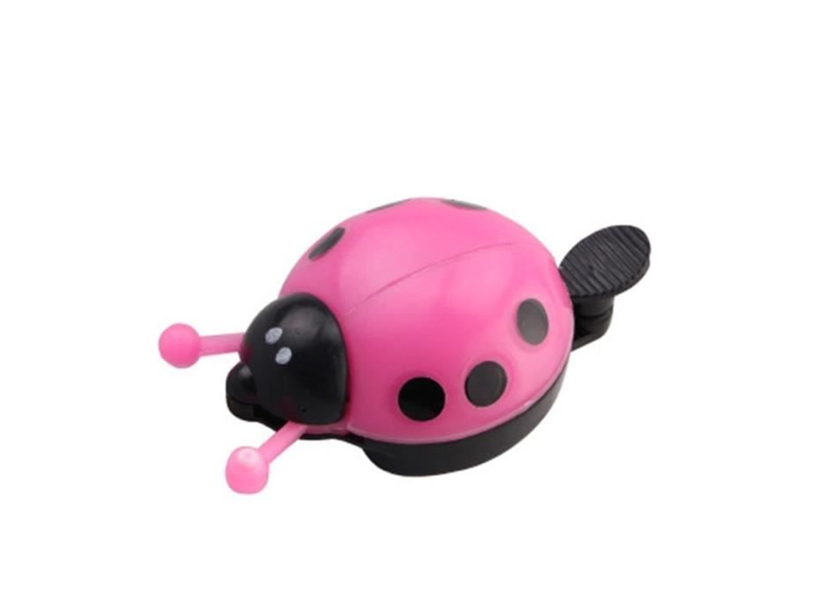 Rosa- Joaninha Sino de Bicicleta Design dos Desenhos Animados Acessórios de Equitação Ao Ar Livre Anel Esportivo Equipamentos de Sino de Bicicleta