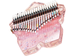 Kalimba Profissional De 21 Teclas, Em Acrílico Transparente