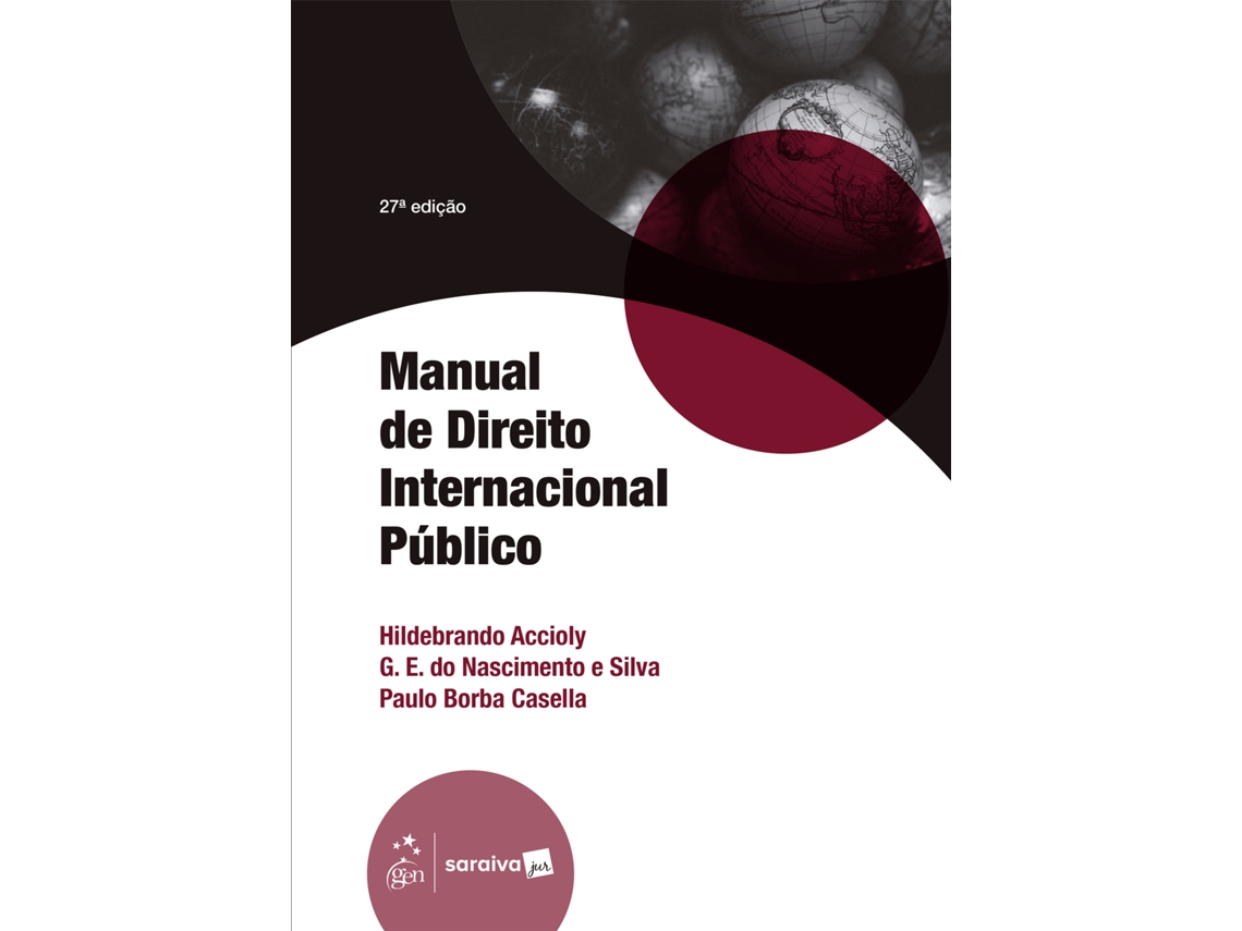 Livro Manual De Direito Internacional Público - 27 Edição 2025 De Hildebrando Accioly (português Do Brasil)