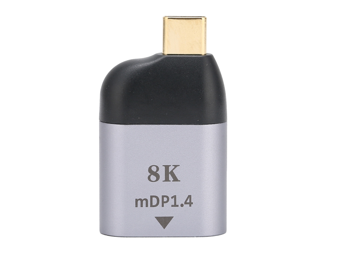 Adaptador Portátil Type-c Macho Para Minidp 4k A 60hz Para Dispositivos De Saída De Vídeo Windows Android Os X