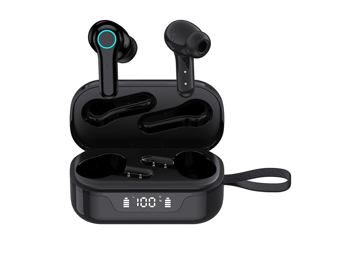 Auriculares Bluetooth True Wireless YDCY 5.1com exibição de energia sem fiointra-auriculares com cancelamento de ruído