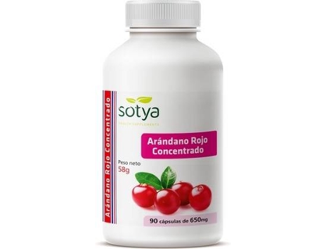 Cranberry Vermelho 650mg  90 Cápsula Concentrado