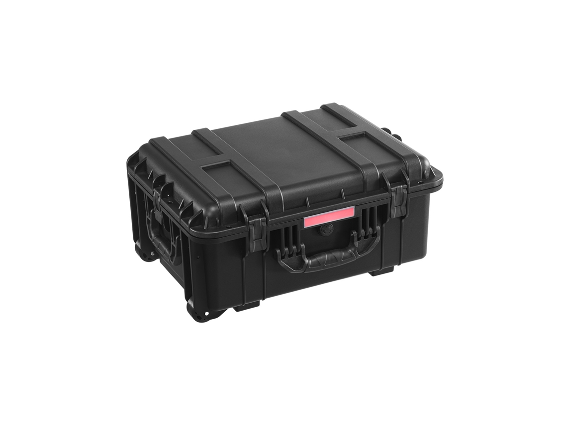 Mala Rígida Impermeável Succebuy 573 X 450 X 277 Mm Com Rodas E Pega Retrátil, Preta