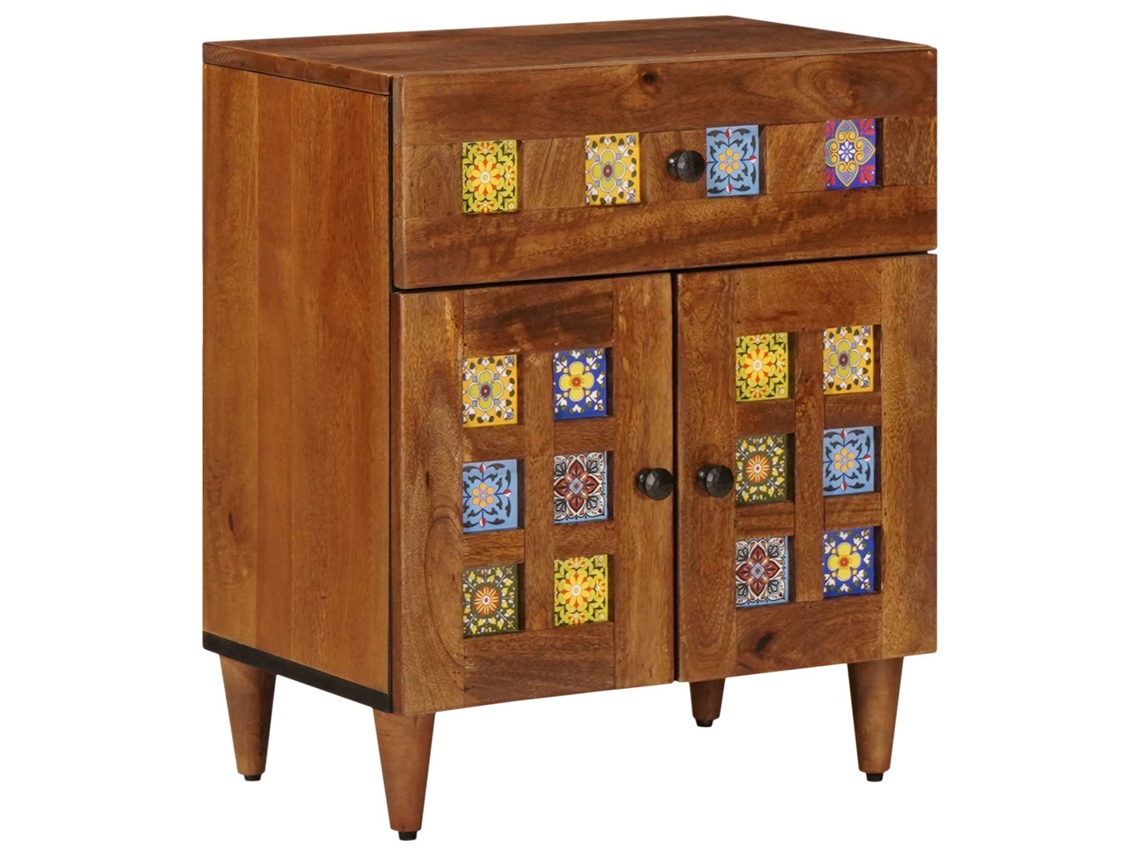Maison Exclusive - Armário De Cabeceira Castanho 50 X 33 X 60 Cm