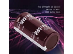 2 Peças Capacitor Eletrolítico 6800uf 63v 105℃