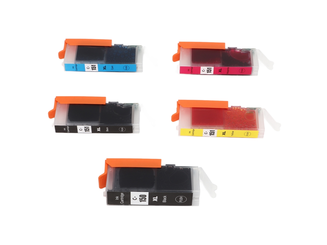 Conjunto de Cartuchos de Tinta 150 151 para Pixma Mg5410 Mg5510 Mg5610 Mg6310 | S/MARCA
