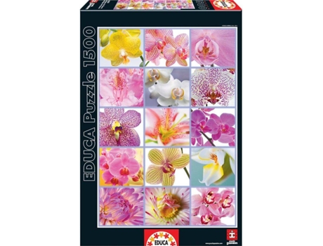 Puzzle  Collage De Flores (1500 Peças)