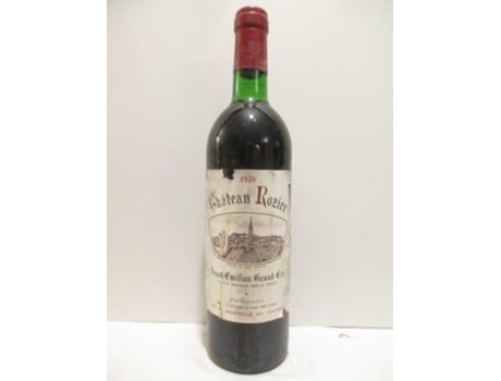 Vinho Tinto CHÂTEAU ROZIER 1978 (75 cl - 1 unidade)