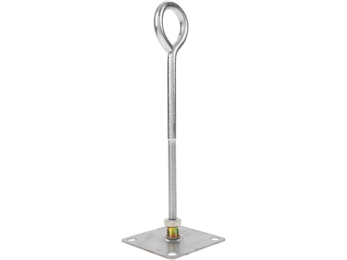 Gancho De Aço Betooky M10x250 Ventilador Teto, Resistente, Instalação Rápida E Fácil Uso Interno