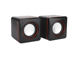 Alto-falante (interface De Áudio 3.5mm Com Alimentação Usb) Alto-falante Mono De Computador Pequeno Cubo Mini