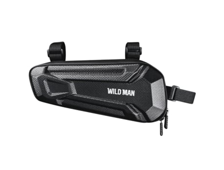 WILDMAN Bolsa Bicicleta 1 8L Impermeável Antichoque Fixações Velcro Xt9 Preto