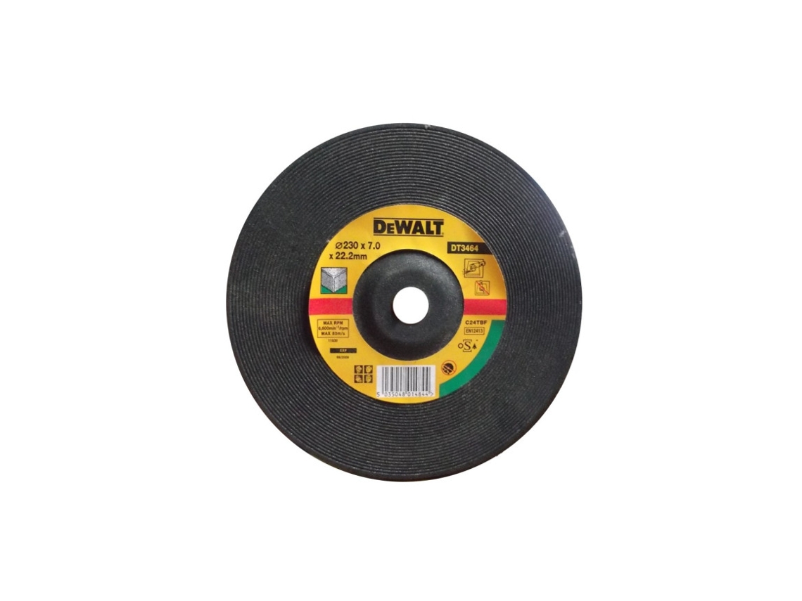 Disco De Desbaste Pedra Dewalt Ø230x7mm