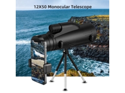 2026 monocular Telescópio para Smartphone e Iphone, Monocular para Adultos com Tripé, Monocular de Mão