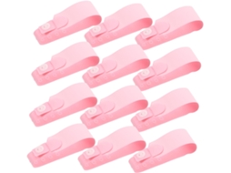 Pulseiras de identificação médica confortáveis com caligrafia, 100 pulseiras de PVC para recém-nascidos.