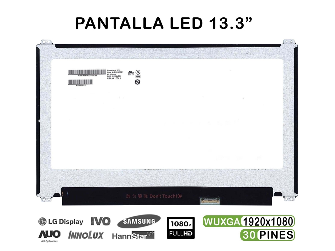Ecrã Led De 13.3 Para Portatil Acer Aspire S13 S5 371 B133han04.1 B133han04.3 Fhd 30 Pins Compativel