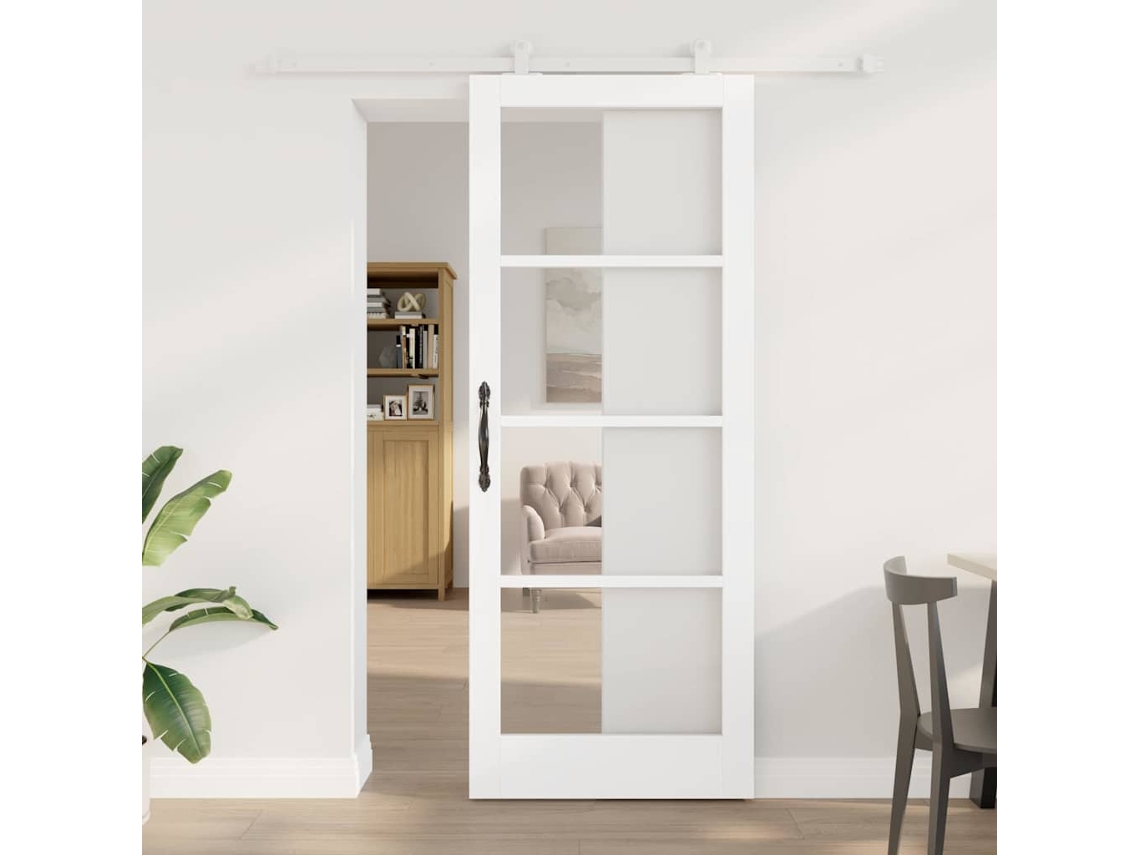 Vidaxl Porta Deslizante Orkdal 83 X 211 Cm Branco