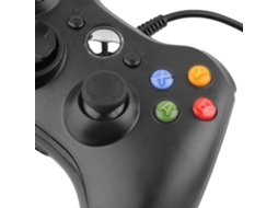 Controlador De Jogo Com Fio Compatível Com Xbox 360 E Pc