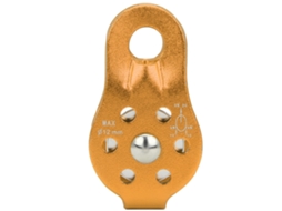 Polia de Alumínio Universal para Montanhismo Outdoor Amarela