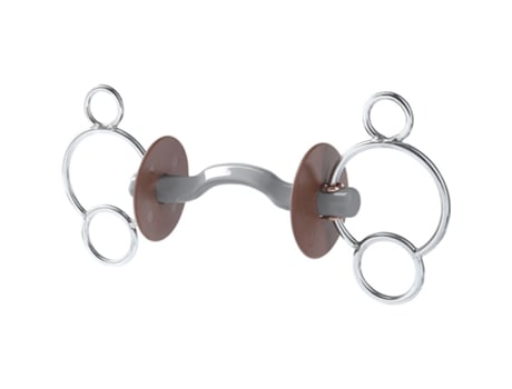 Snaffle Suave Konnex Tongue Prateado 140 Mmberis