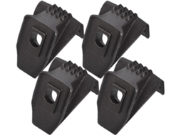 Conjunto De 4 Grampos Universais De Metal Para Troca De Rodas De Carros