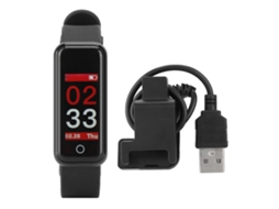 Pulseira Inteligente EOOCOO (relógio alarme Bluetooth, Monitoramento de Frequência Cardíaca)
